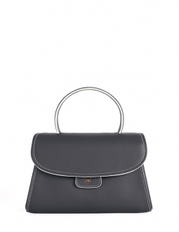 'Chantilly Bis Nuage' Nappa Leather handbag Ardoise & Gold