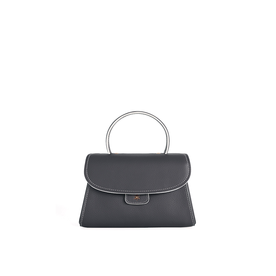 'Chantilly Bis Nuage' Nappa Leather handbag Ardoise & Gold