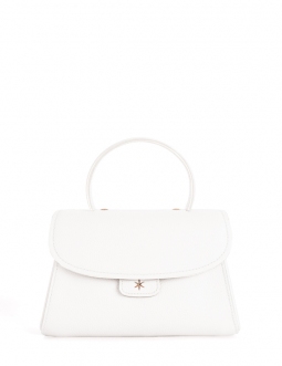 'Chantilly Bis Nuage' Nappa Leather handbag Snow White & Gold