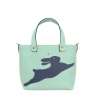 'En L'Air le Sac Lièvre' Nappa Leather Handbag Opaline & Gold