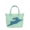 'En L'Air le Sac Lièvre' Nappa Leather Handbag Opaline & Gold