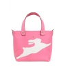 'En L'Air le Sac Lièvre' Nappa Leather Handbag Rose & Gold