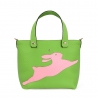 'En L'Air le Sac Lièvre' Nappa Leather Handbag Pomme & Or