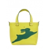 'En L'Air le Sac Lièvre' Nappa Leather Handbag Paille & Gold