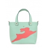 'En L'Air le Sac Lièvre' Nappa Leather Handbag Opaline & Gold