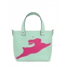 'En L'Air le Sac Lièvre' Nappa Leather Handbag Opaline & Gold