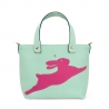 'En L'Air le Sac Lièvre' Nappa Leather Handbag Opaline & Gold