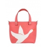 'En L'Air le Sac Oie' Nappa Leather Handbag Watermelon & Gold