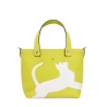 'En L'Air le Sac Le Chat' Nappa Leather Handbag Paille & Gold