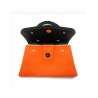 'Chantilly Le Chat' Nappa Leather handbag orange