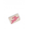 'En L'Air Carte Lièvre' Nappa Leather Card Holder Cream