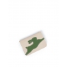 'En L'Air Carte Lièvre' Nappa Leather Card Holder Cream