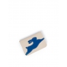 'En L'Air Carte Lièvre' Nappa Leather Card Holder Cream