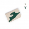 'En L'Air Carte Lièvre' Nappa Leather Card Holder Cream