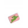 'En L'Air Carte Lièvre' Nappa Leather Card Holder Light Pink
