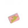 'En L'Air Carte Lièvre' Porte Carte Cuir Nappa Rose Poudré