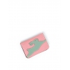 'En L'Air Carte Lièvre' Nappa Leather Card Holder Light Pink