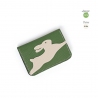 'En L'Air Carte Lièvre' Nappa Leather Card Holder Asperge