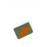 'En L'Air Carte Lièvre' Nappa Leather Card Holder Asperge