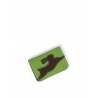 'En L'Air Carte Lièvre' Nappa Leather Card Holder Apple Green