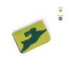 'En L'Air Carte Lièvre' Nappa Leather Card Holder Paille