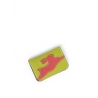 'En L'Air Carte Lièvre' Nappa Leather Card Holder Paille