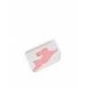 'En L'Air Carte Lièvre' Nappa Leather Card Holder Snow White