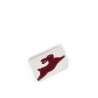 'En L'Air Carte Lièvre' Nappa Leather Card Holder Snow White