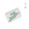 'En L'Air Carte Lièvre' Porte Carte Cuir Nappa Neige