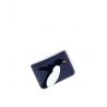 'En L'Air Carte Pingouin' Nappa Leather Card Holder Navy Blue