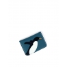 'En L'Air Carte Pingouin' Nappa Leather Card Holder Indigo