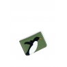 'En L'Air Carte Pingouin' Porte Carte Cuir Nappa Asperge