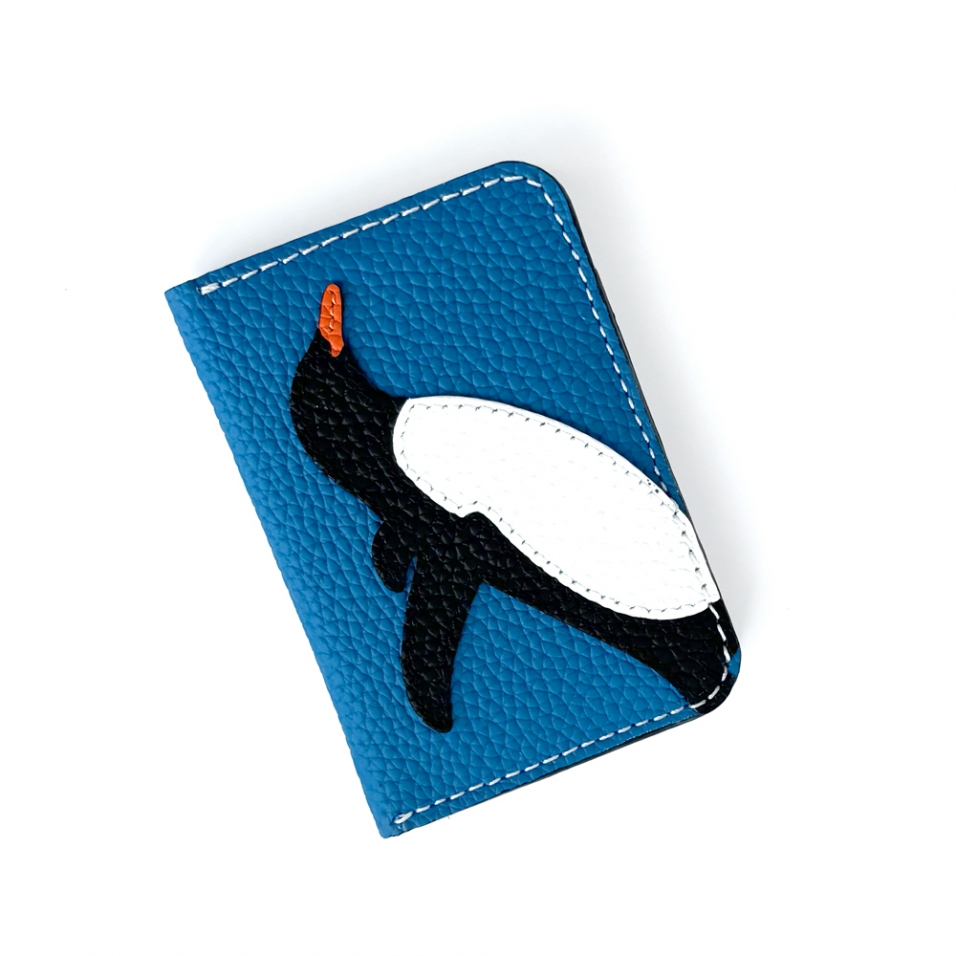 'En L'Air Carte' Nappa Leather Card Holder