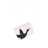 'En L'Air Carte Oie' Nappa Leather Card Holder Snow White