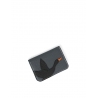 'En L'Air Carte Oie' Nappa Leather Card Holder Ardoise