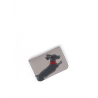 'En L'Air Carte Téckel'  Nappa Leather Card Holder Pearl Grey
