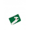 'En L'Air Carte Téckel'  Nappa Leather Card Holder Green