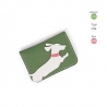 'En L'Air Carte Téckel'  Nappa Leather Card Holder Asperge