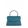 'Chantilly Bis' Nappa Leather handbag Indigo & Gold