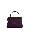'Chantilly Bis' Nappa Leather handbag Dark Purple & Gold
