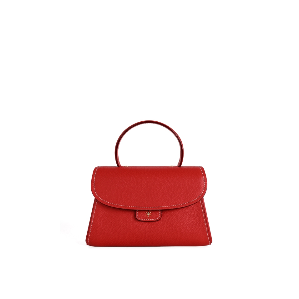 'Chantilly Bis' Sac à main Cuir Nappa Écrevisse & Or