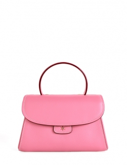 'Chantilly Bis' Sac à main Cuir Nappa Rose & Or