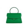 'Chantilly Bis' Sac à main Cuir Nappa Lagon & Or