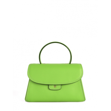 'Chantilly Bis' Nappa Leather handbag Apple Green & Gold