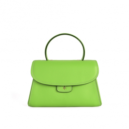 'Chantilly Bis' Nappa Leather handbag Apple Green & Gold
