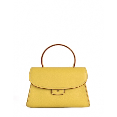 'Chantilly Bis' Nappa Leather handbag Anis & Gold