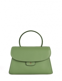 'Chantilly Bis' Nappa Leather handbag Asperge & Gold
