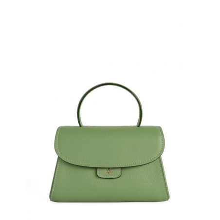 'Chantilly Bis' Nappa Leather handbag Asperge & Gold