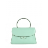 'Chantilly Bis' Nappa Leather handbag Opaline & Gold