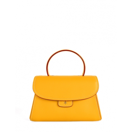 'Chantilly Bis' Nappa Leather handbag Yellow & Gold